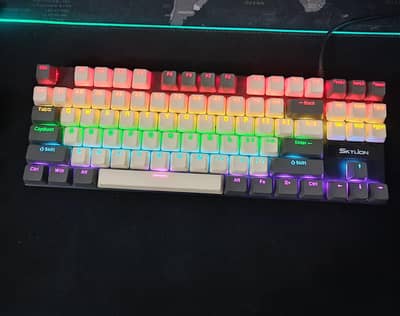 RGB Mechanical keyboard 87 keys for sale