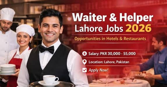 Waitwrs and hotel staff required