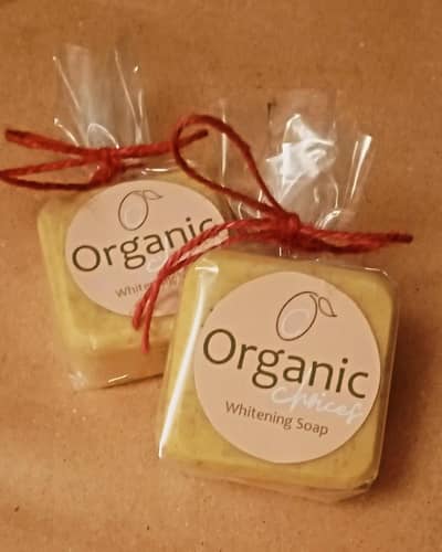 organic whitening soap