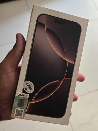 Iphone 16 pro max 256gb pta dual p+e sim