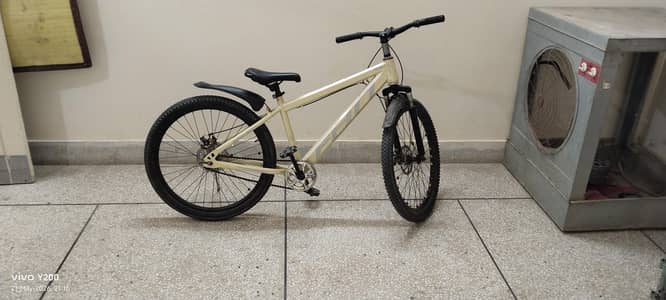 bicycle good condition only 3 month use double disc brake