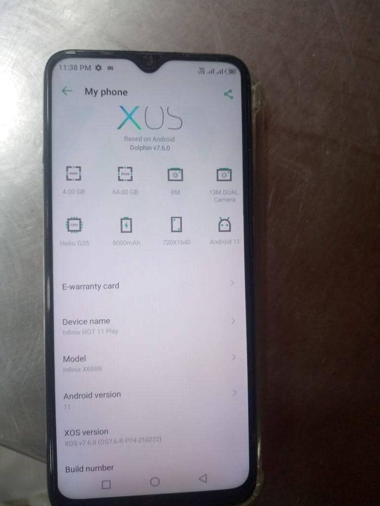 Infinix 0