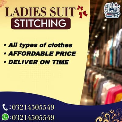 Ladies suit stitching | Ladies tailor services
