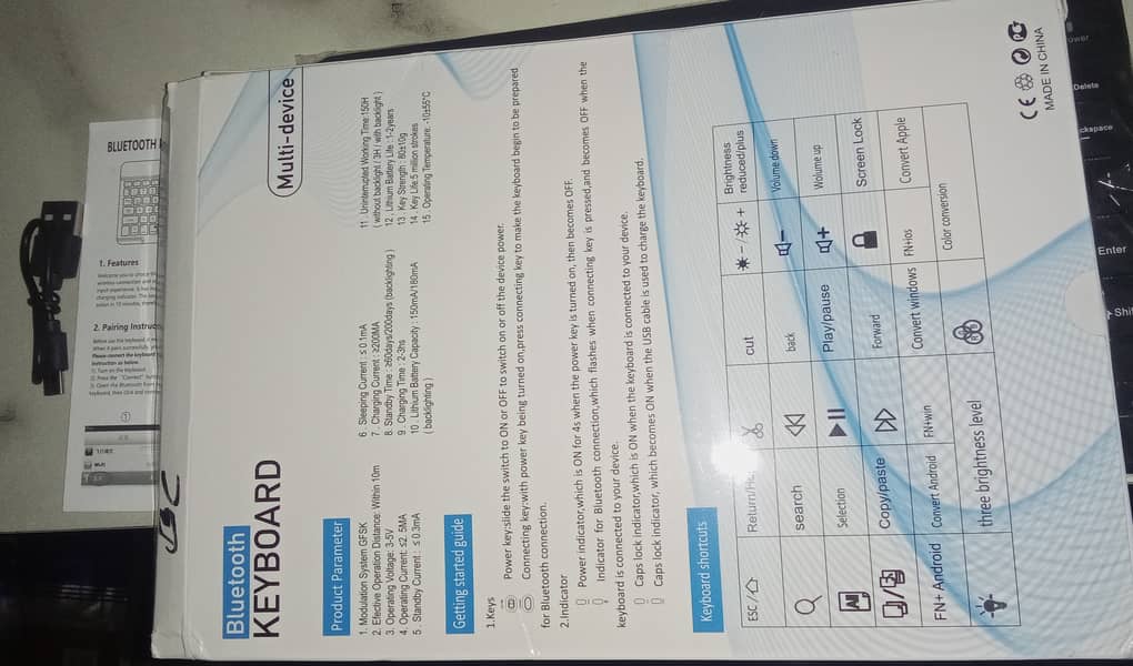 Wirless Keyboard - Bluetooth Keyboard 7