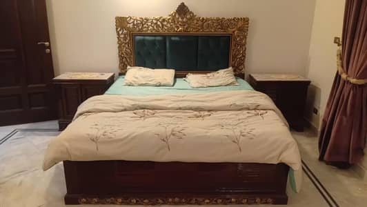 Wooden Excellent King Size Bed