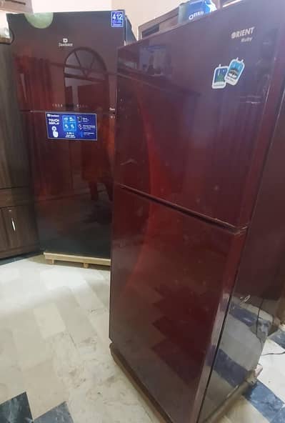 Orient Ruby Refrigerator for sale (Red Glass Door)