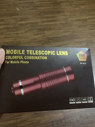 Mobile Lens 26xZoom 4k Hd