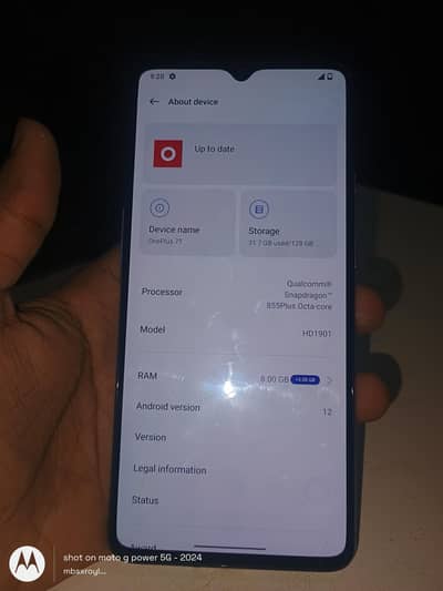 OnePlus 7t pta approved
