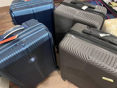 New highend travel suitcases