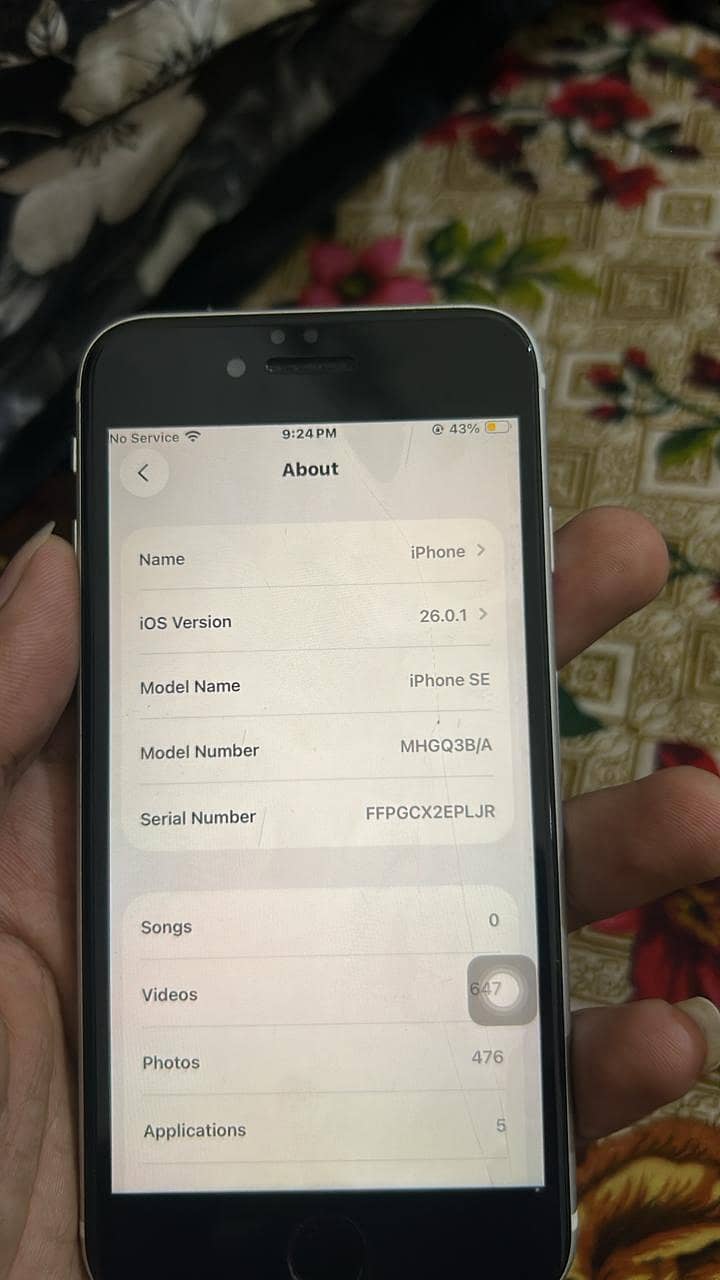 iphone SE 5