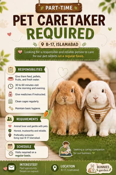 Pet care taker