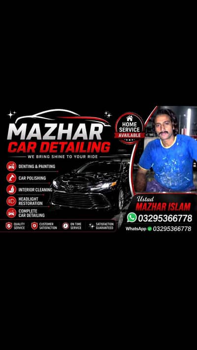 Car Denting & Compound Polishing