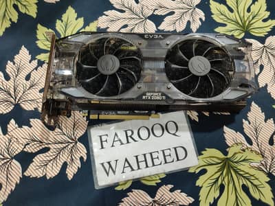 EVGA dual fan RTX 2080ti XC 11GB 352bit Nvidia