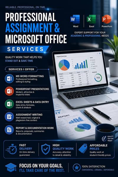 Microsoft Office Work & Assignment Service