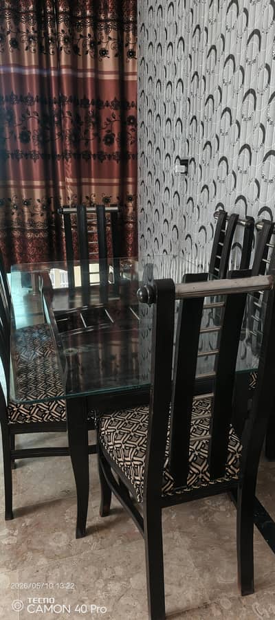 Turkish Design Dinning For Sale with 6 Comfortable Chairs