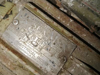 2 HP water pump in running condition