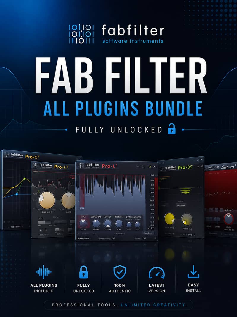 FabFilter Pro Bundle All Plugins Included 0