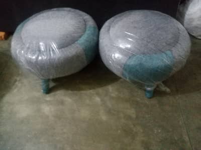 pair of 2 ottoman for sale