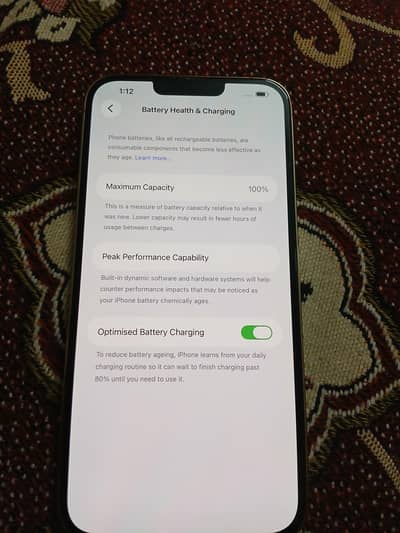 I Phone 13 pro max 128GB JV