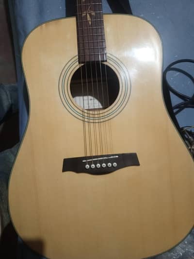 semi acoustic guitar 9/10 condition all ok