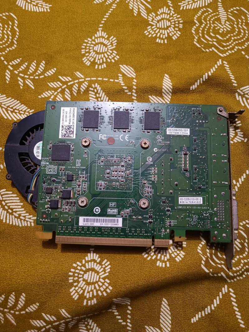 Nvidia Quadroo 2000 1