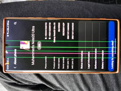 Samsung note 20 ultra PTA