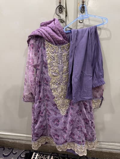 Semi formal sapphire dress 3 piece ( video on demand)