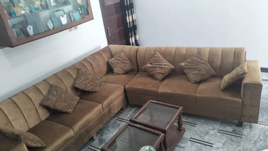 L shape sofa