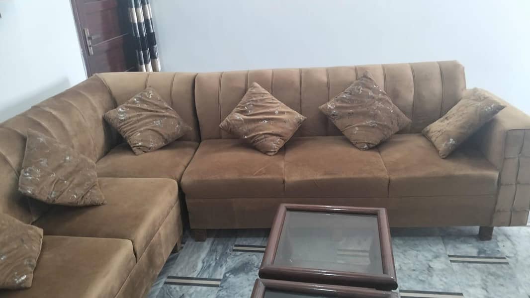 L shape sofa 1