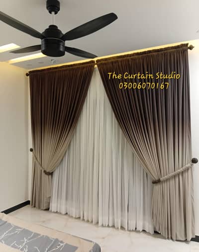 Luxury Curtain Home Decor  Interior Design پردے Blinds