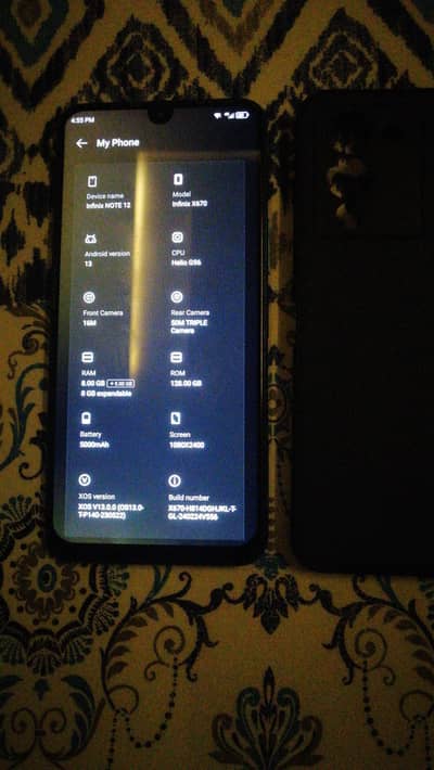 Infinix note 12 8GB 128GB
