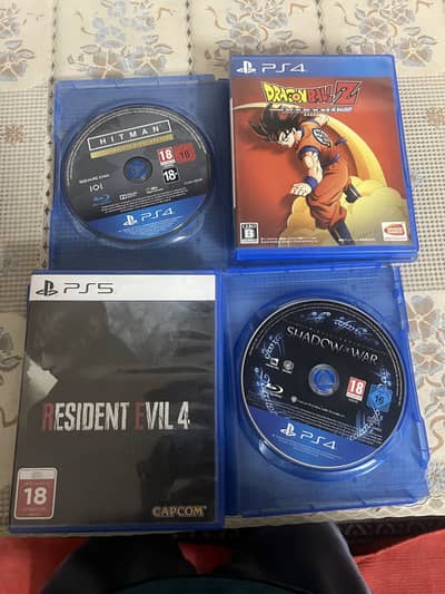 Ps4 and ps5 games