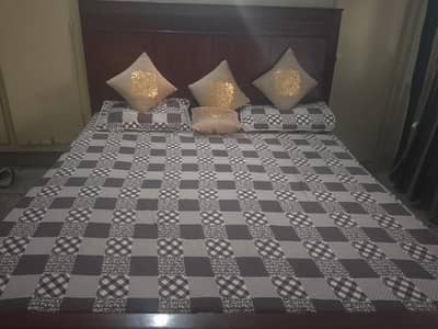 dark wood bed for sale