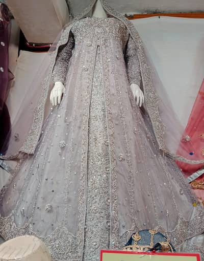 Beautiful Bridal dress medium size (Handwork)