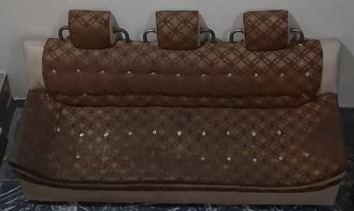 5 seater pooshish sofa set for urgent sale‼