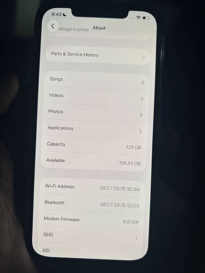 Iphone 12pro max 0
