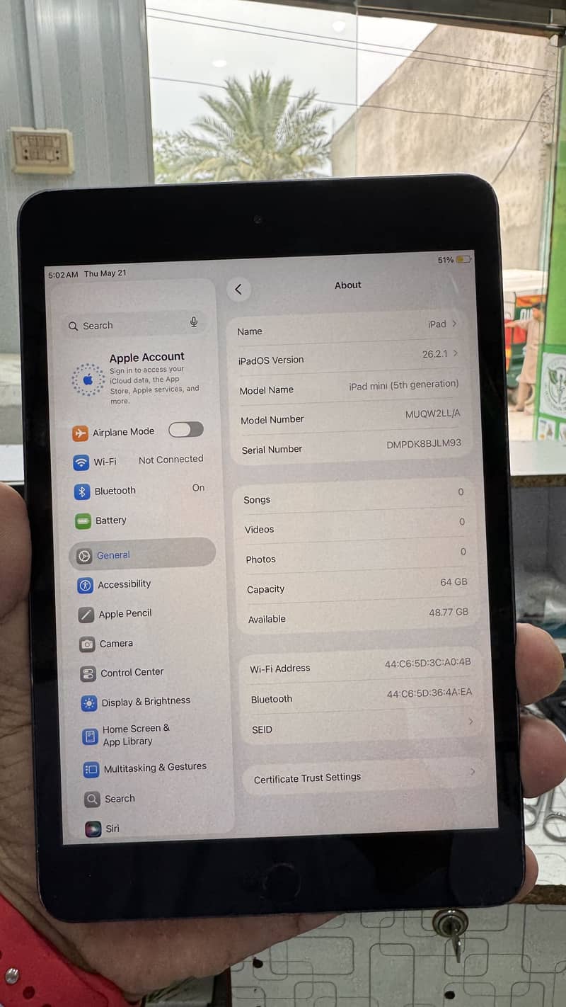 Ipad mini5 4