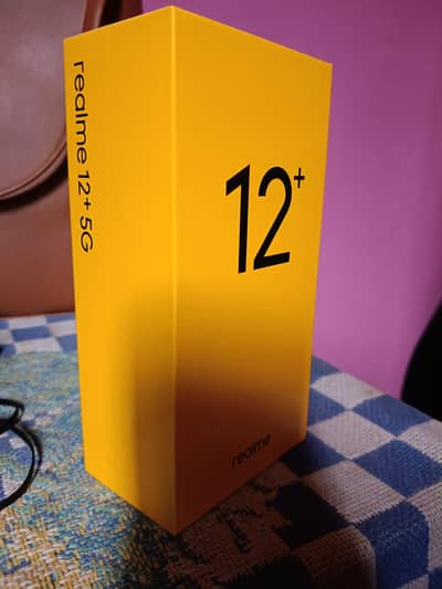 Realme 12 Plus 5G 8/256 PTA Approved Full Box”