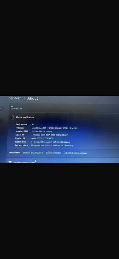 Dell core i7 7th generation