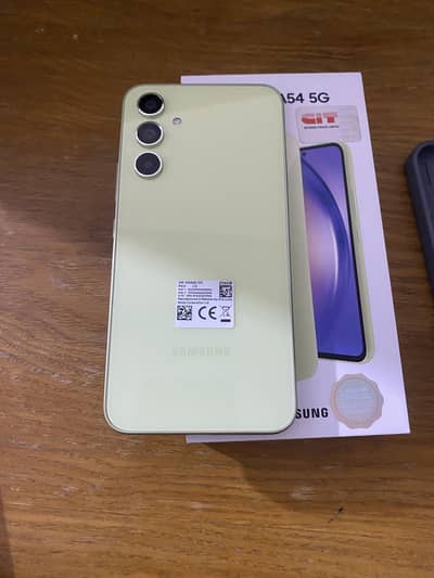 Samsung A54 5G just box open