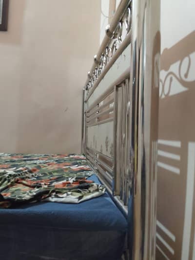 steel bed brand new condition