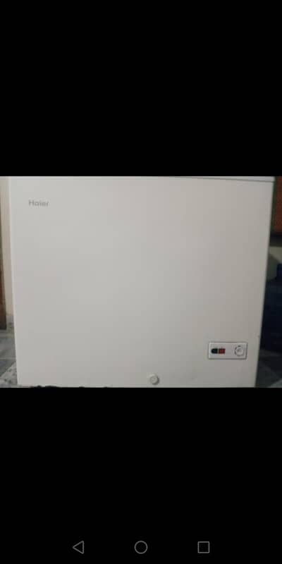 haier deep freezer good condition