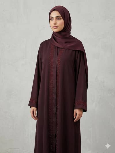 fancy NIDA Dubai abayas