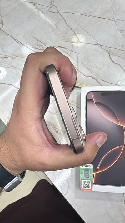 iphone 16pro max pta 256gb 100 health