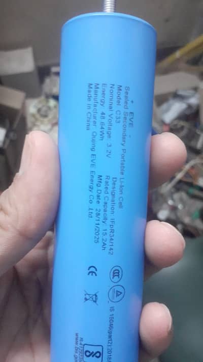 EVE 15Ah, 3.2V Lifepo4 Cells