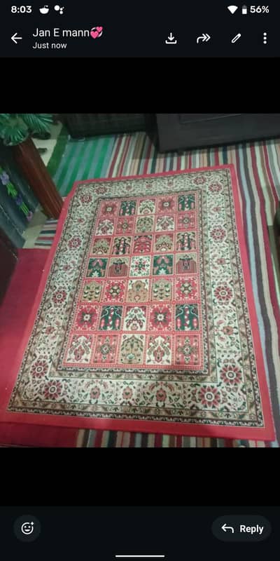 rug in good condition for sale