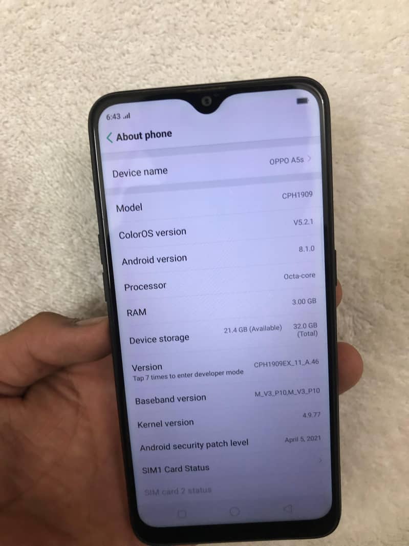 OPPO A5s 4