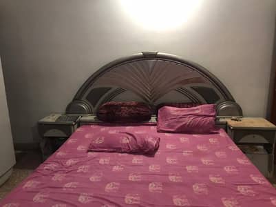 3 PIECE BEDSET (KING SIZE BED+CUPBOARD+SIDE TABLE+DRESSING TABLE)