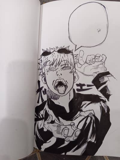 custom anime sketch  to gift anime lovers