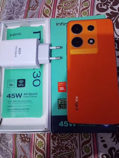 infinix note 30 8+8 256 best seald original condition argant sell. . .